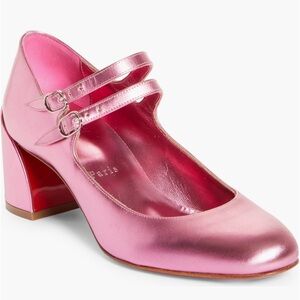 Christian Louboutin Miss Jane Leather Pump, Size 38.5 / 8.5